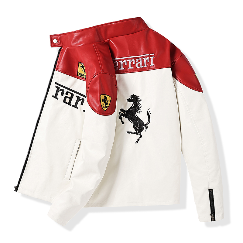 Ferrari Leather Jacket GT Rush Series - Image 3