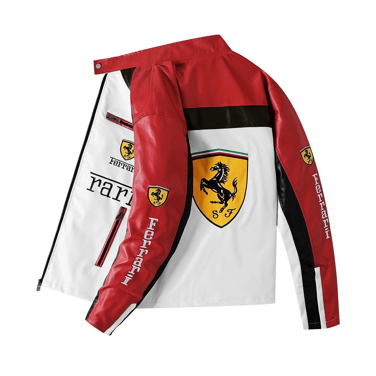 Ferrari Leather Jacket Velocity Series - Image 3