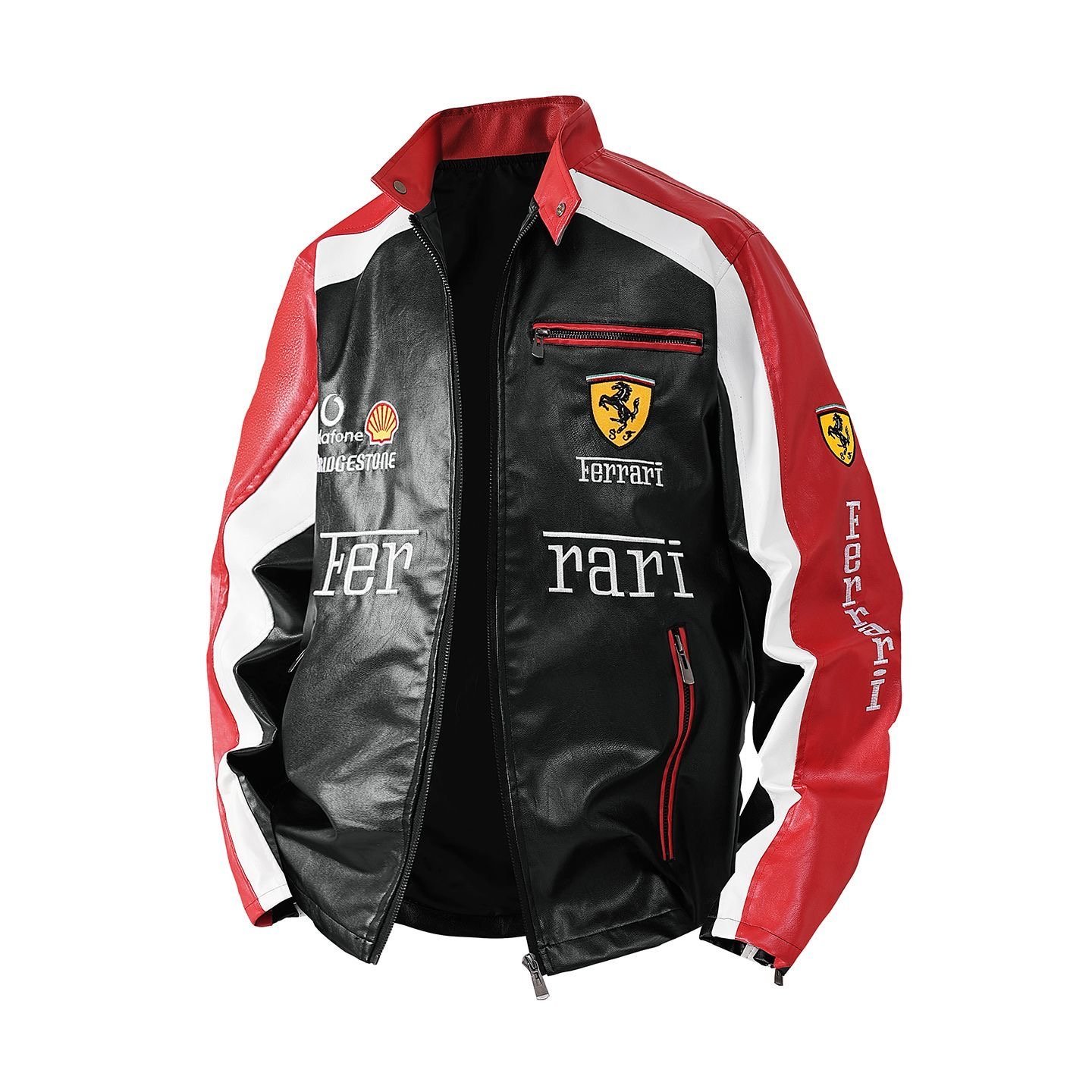 Ferrari Leather Jacket Velocity Series - Image 2